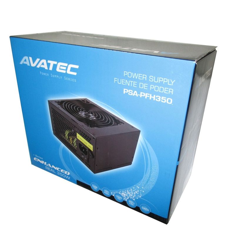 AVATEC - Fuente De Poder CPU Avatec Atx PSA-PFH350W Box Real