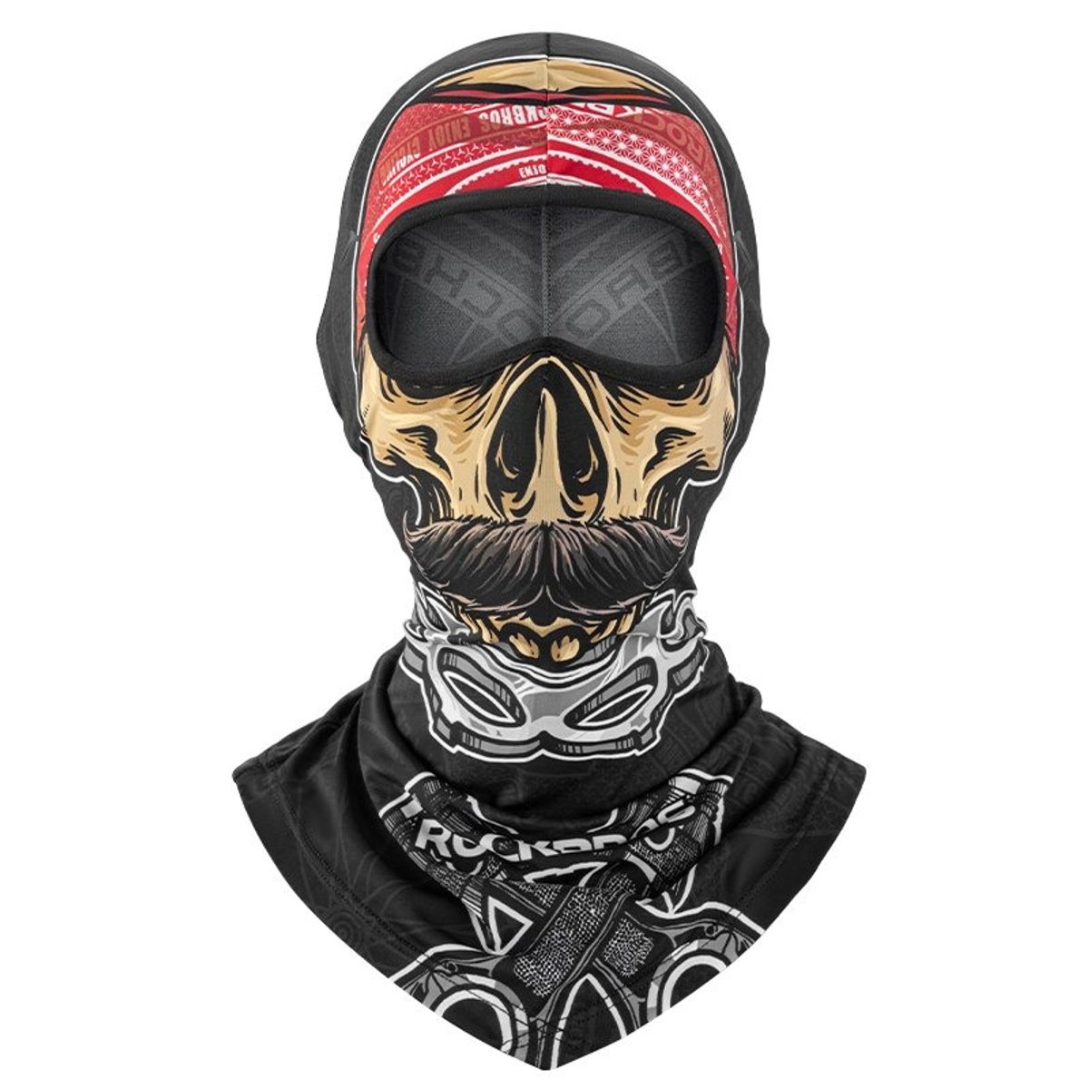 ROCKBROS - Pasamontaña Ciclismo ROCKBROS 13220009003 Cortaviento