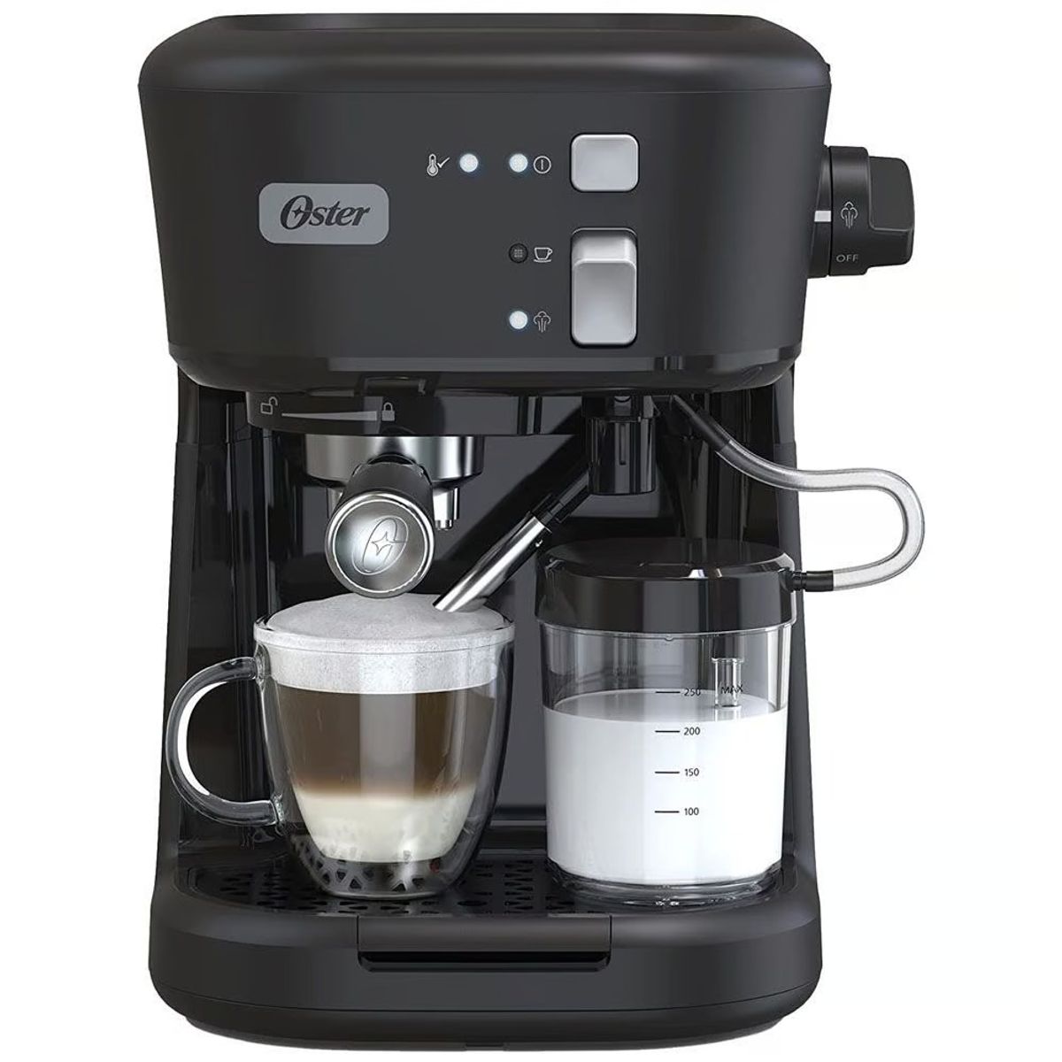 OSTER - Cafetera Espresso y Capuccino Oster BVSTEM5501B Negro