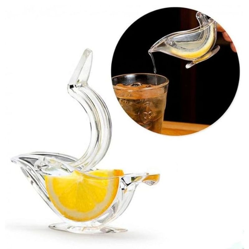 TODO FIT - Exprimidor de Limón Acrilico Transparente Elegante