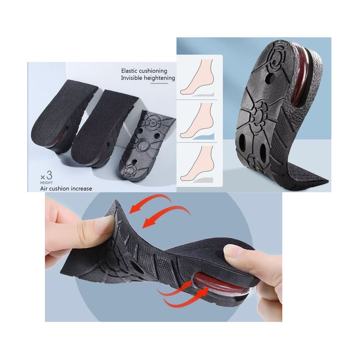 OEM - Plantilla Elevadora Variable Unisex