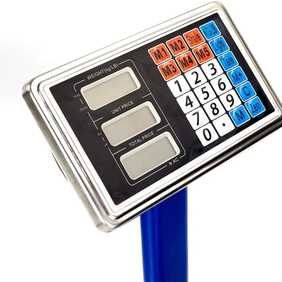 GENERICO - Balanza electronica 300kg con pedestal