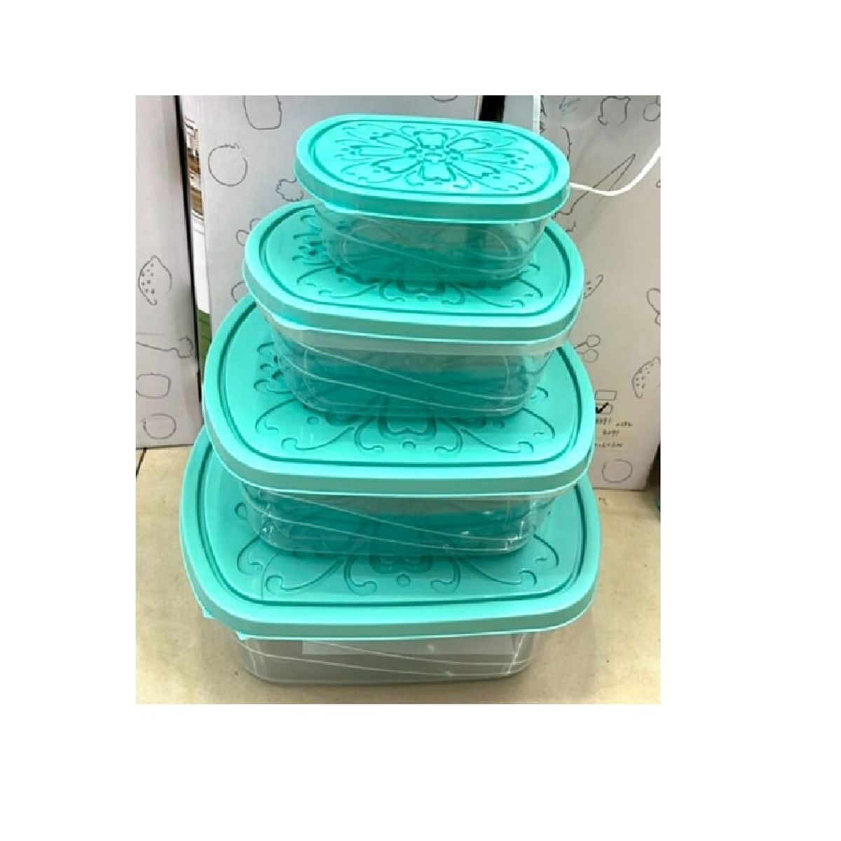 OTTOWARE - Set de 4 Tappers rectangular
