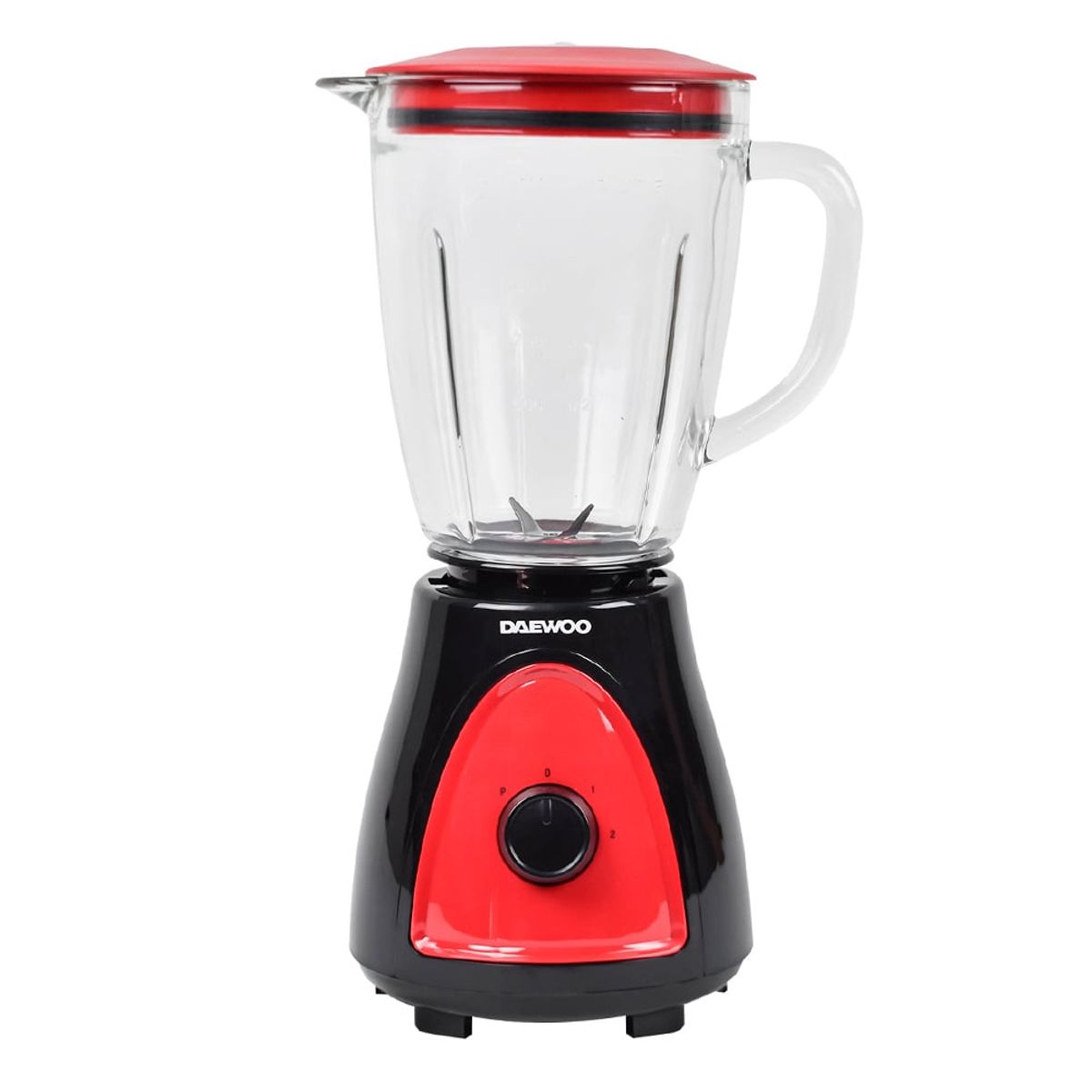 DAEWOO - LICUADORA ROJA NEGRA DAEWOO DBL-1008C 1.5L 2 VELOCIDADES