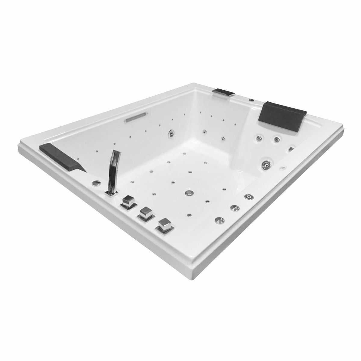 GENERICO - Jacuzzi profesional 1.85 x 1.50 x 0.51 cm