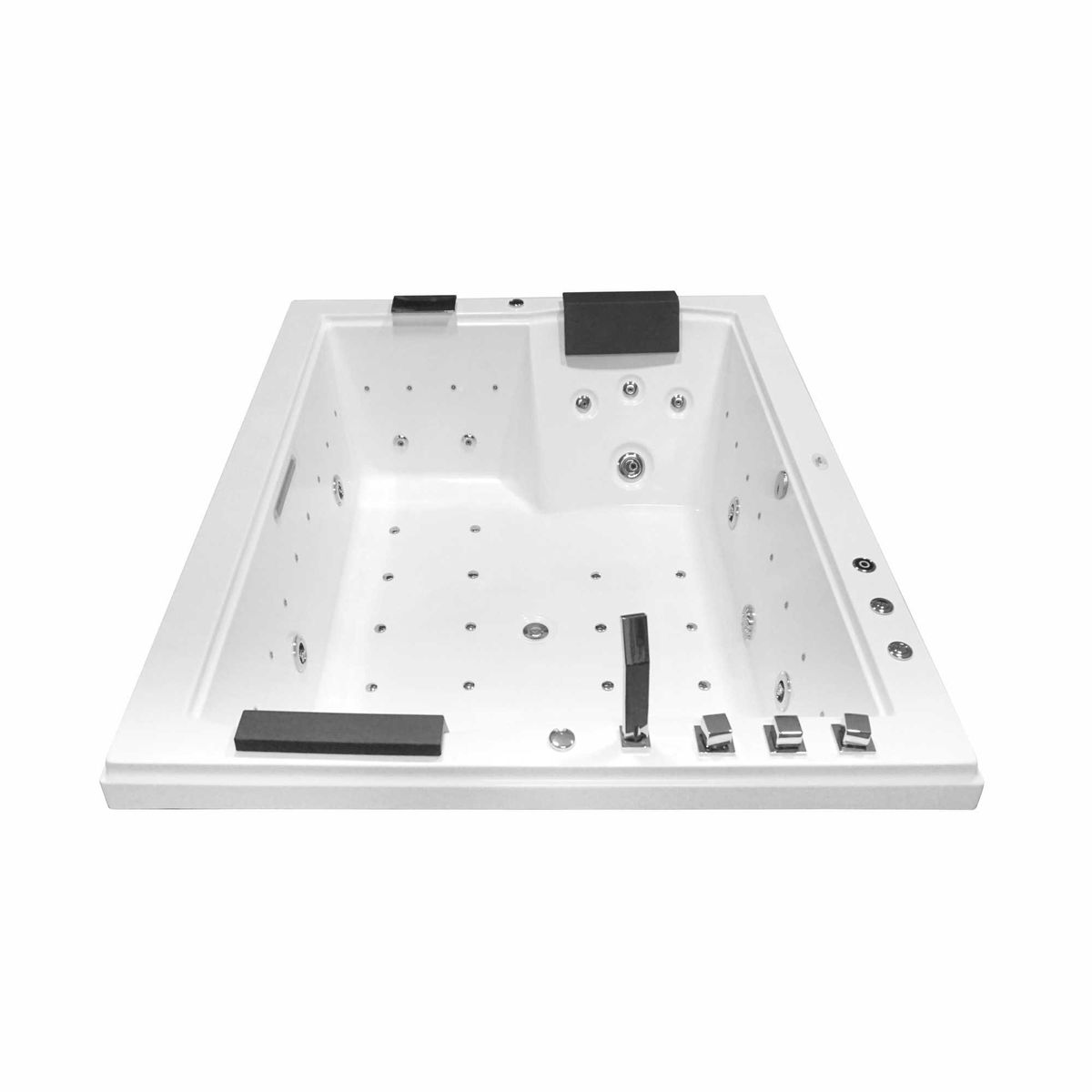 GENERICO - Jacuzzi profesional 1.85 x 1.50 x 0.51 cm