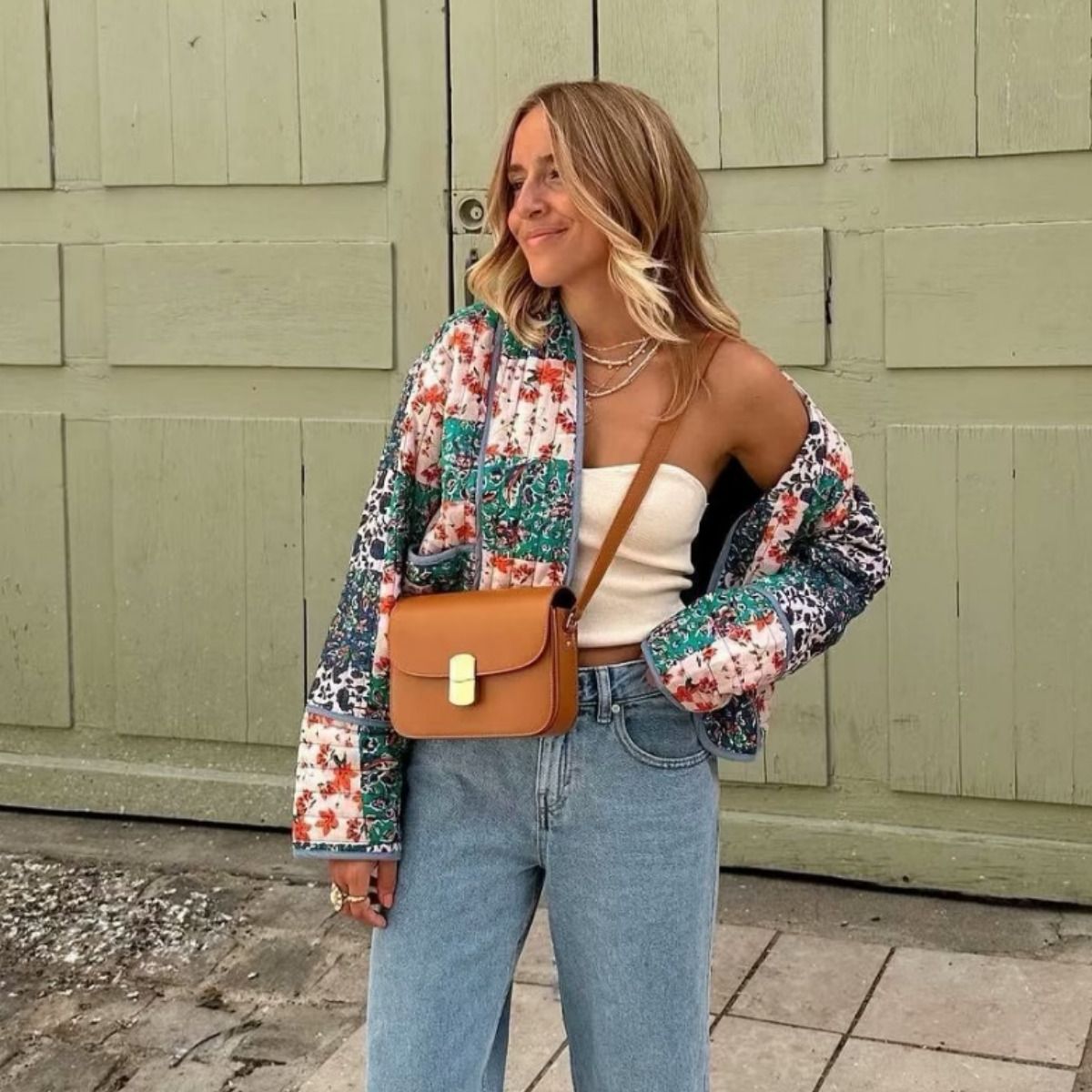 BLWOENS - Chaqueta para mujer C91685M-Azul