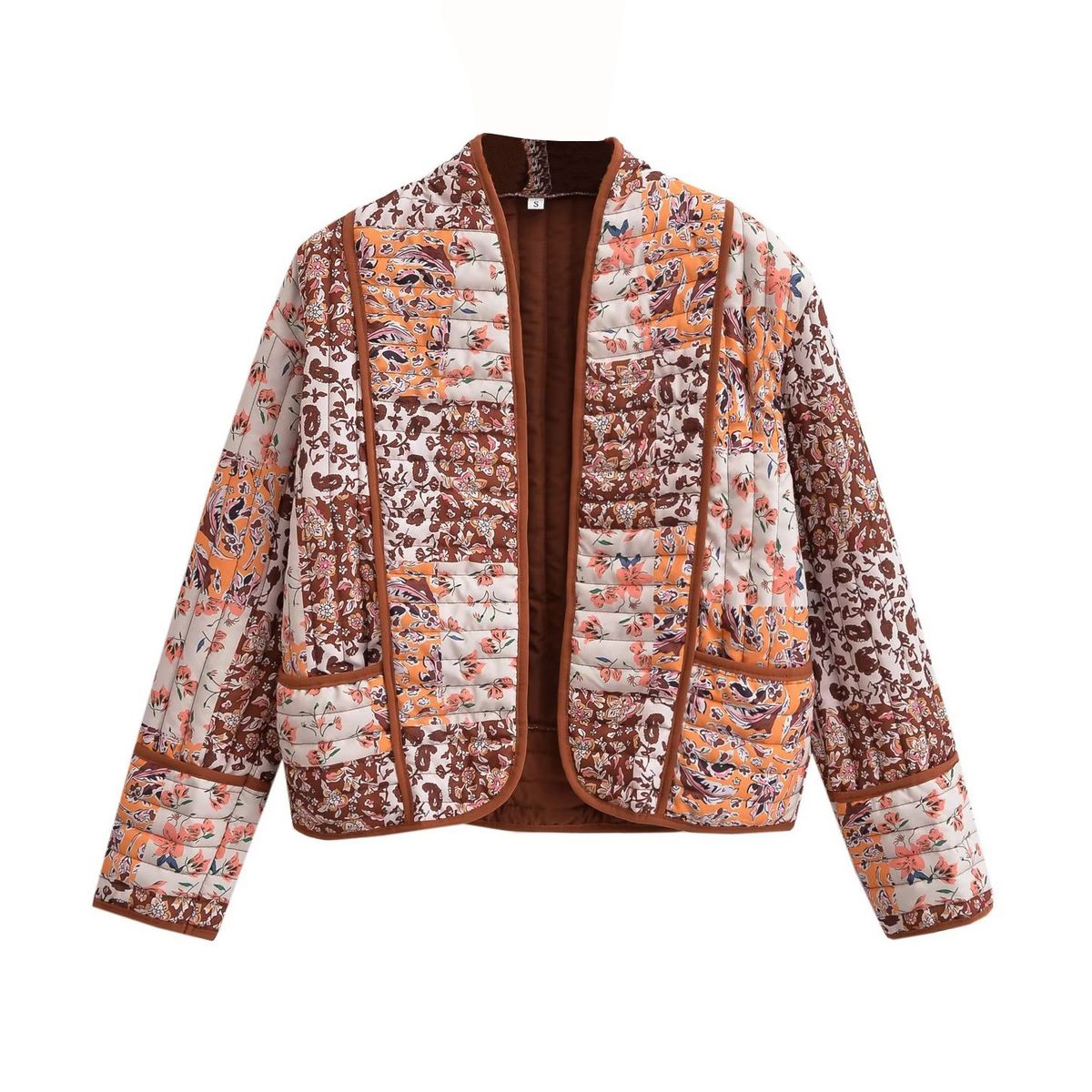 BLWOENS - Chaqueta para mujer C91685M-Marrón