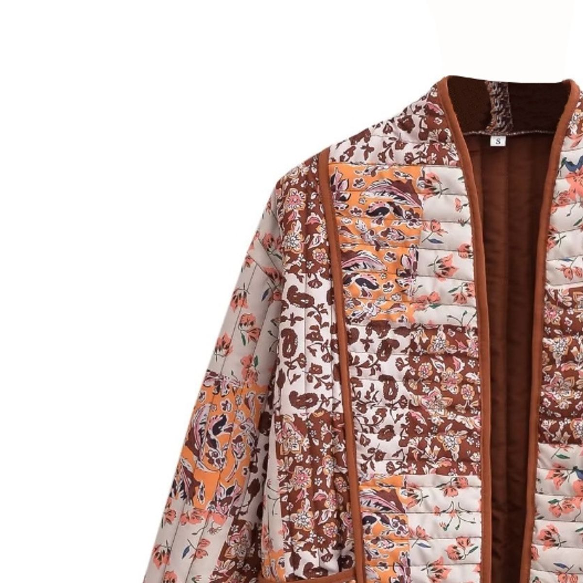 BLWOENS - Chaqueta para mujer C91685M-Marrón