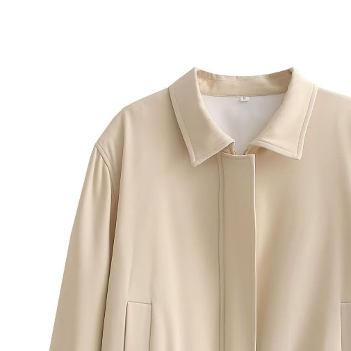 BLWOENS - Chaqueta para mujer A1964-Blanco