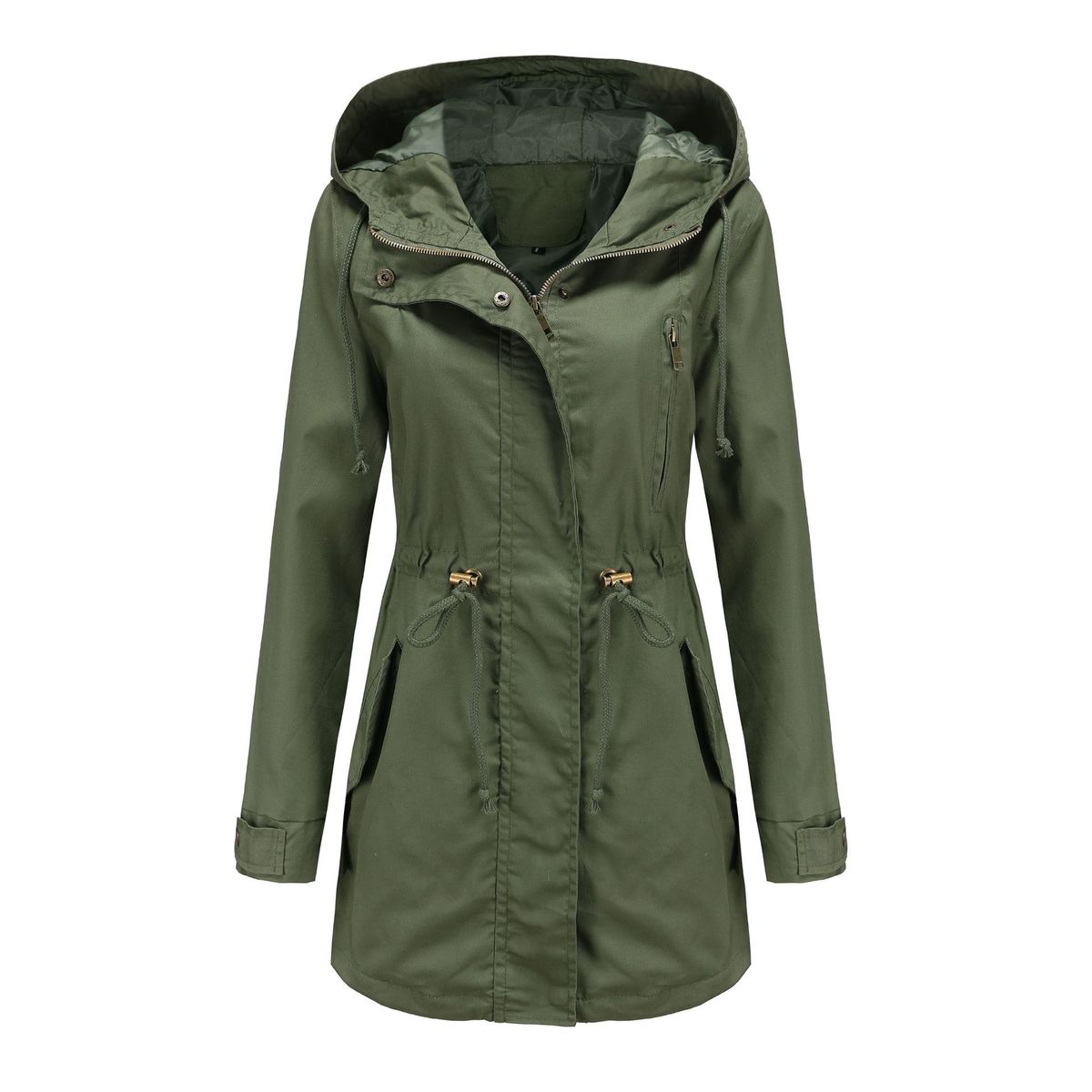 BLWOENS - Chaqueta para mujer F596-Verde