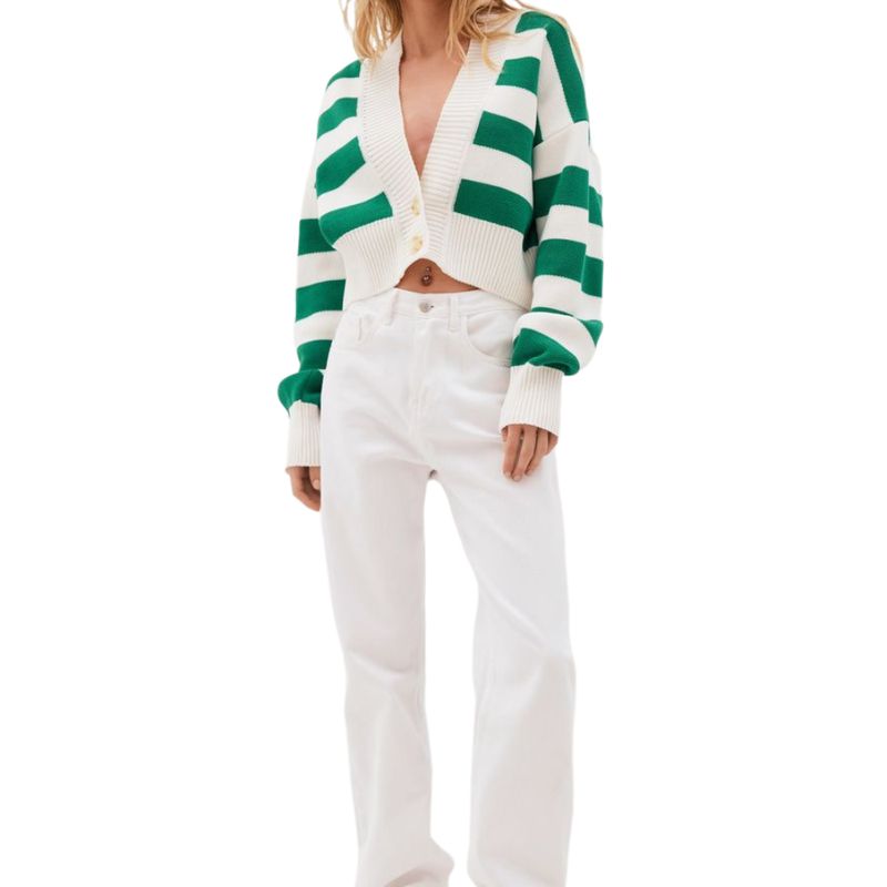 BLWOENS - Chaqueta para mujer JP859-Verde