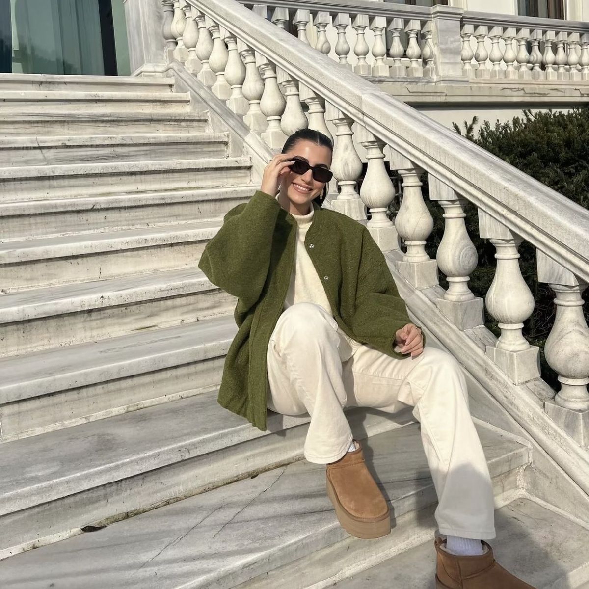 BLWOENS - Chaqueta para mujer B88420-Verde