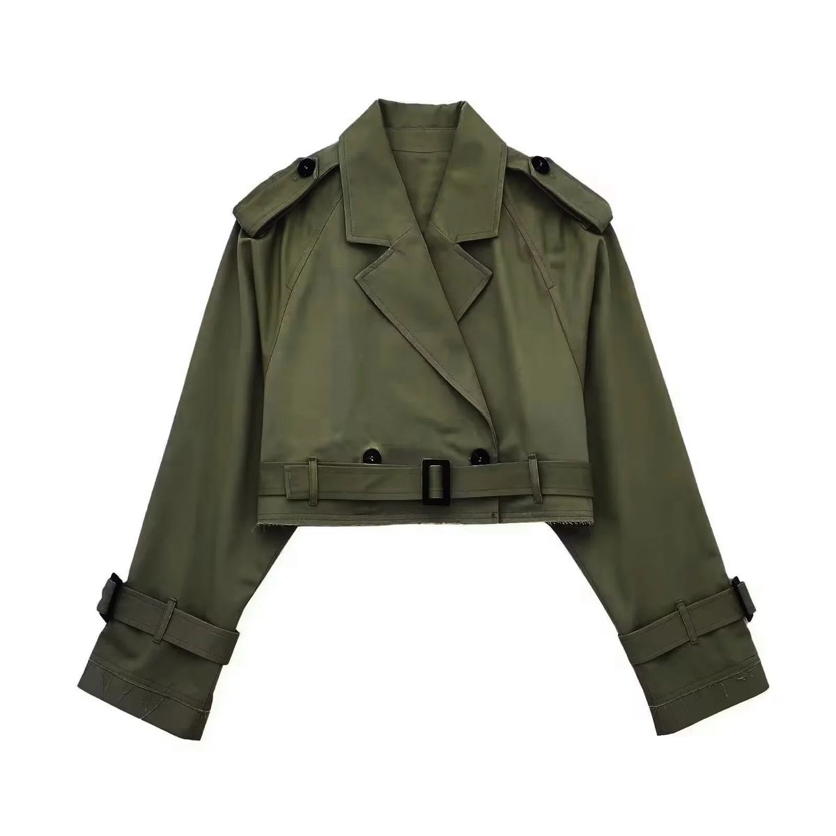BLWOENS - Chaqueta para mujer B6252-Verde