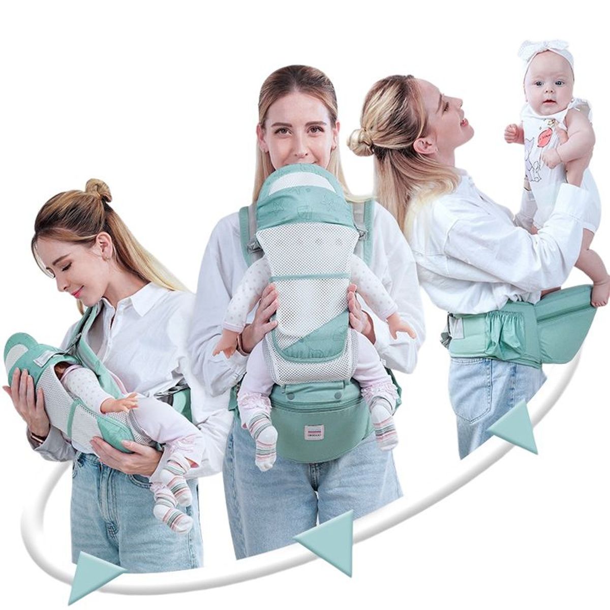 GENERICO - PORTABEBE CANGURO CALIDAD