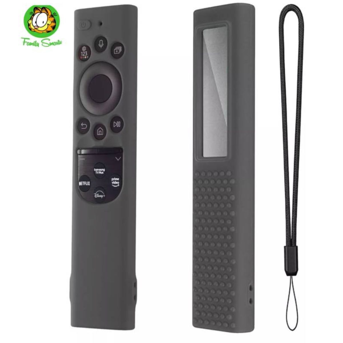 SAMSUNG - Funda Protector de Control Samsung Qled Solar 2022 / Plomo Oscuro