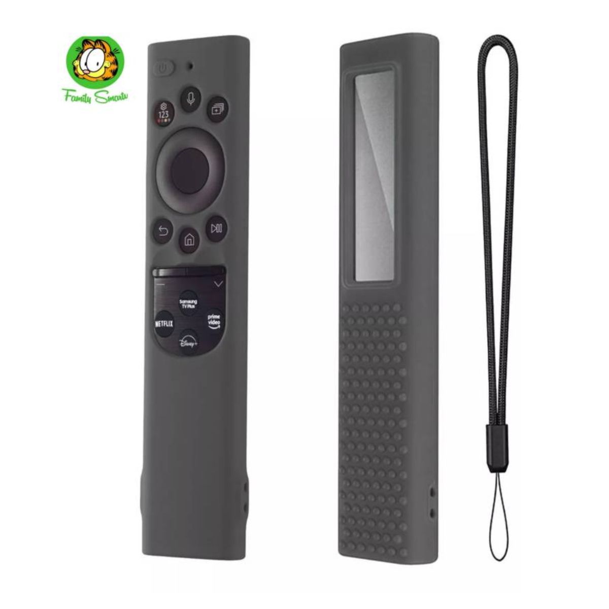 SAMSUNG - Funda Protector de Control Samsung Qled Solar 2022 / Plomo Oscuro