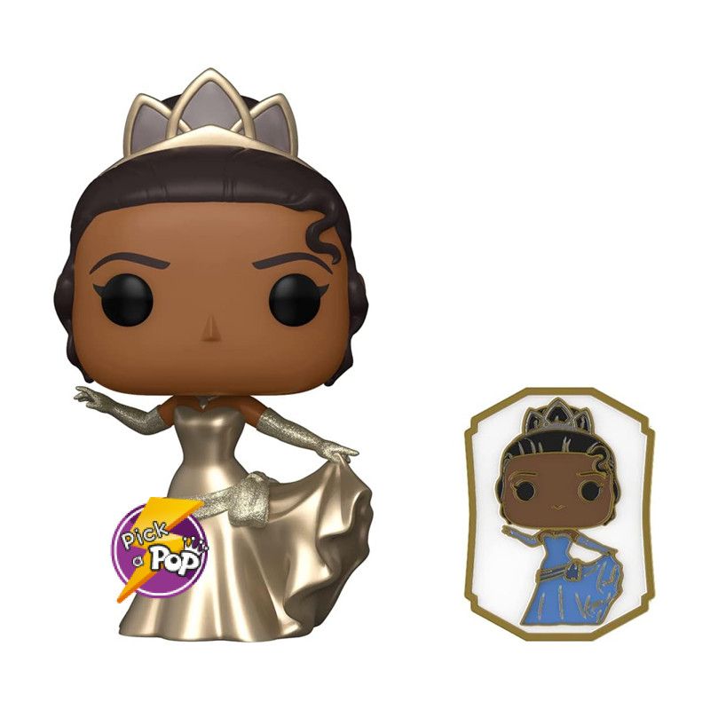 FUNKO - DISNEY TIANA LA PRINCESA Y EL SAPO GOLD