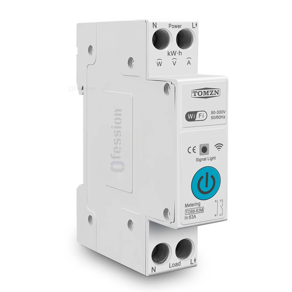 GENERICO - Interruptor Inteligente 63A con Medición de Energía y Control Remoto