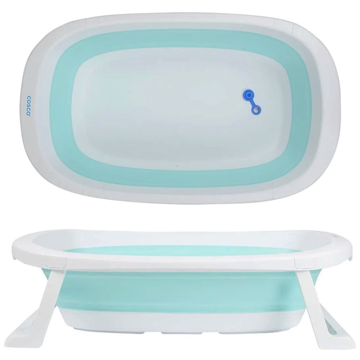 COSCO - Bañera Plegable Portátil Reclinable Flexi Niño