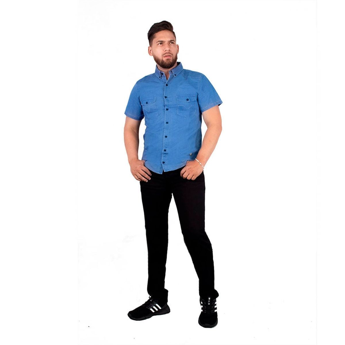 ZOHAR - CAMISA PARA HOMBRE -DIEGO SNAAX - CELESTE