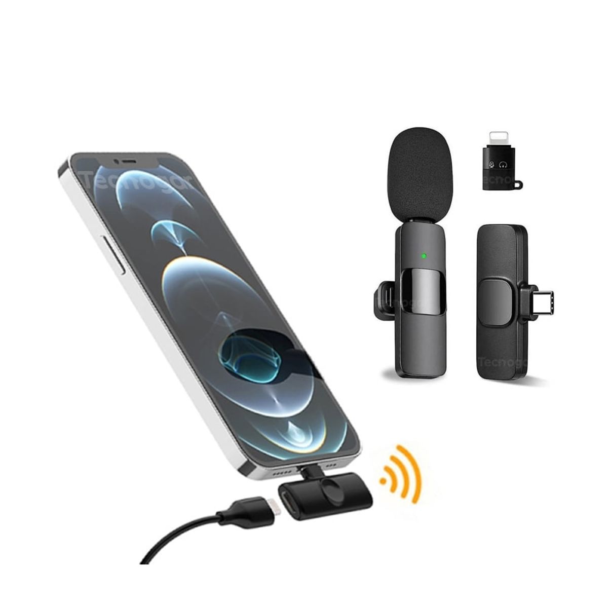 GENERICO - Micrófono Solapero Android Iphone