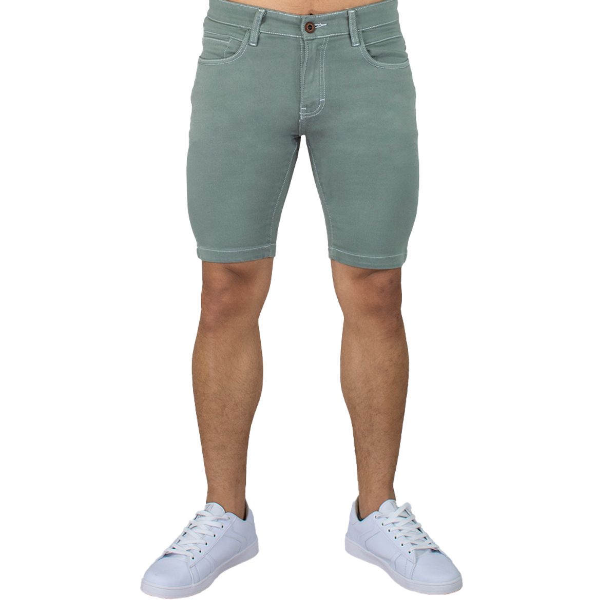 ZOHAR - Bermuda para hombre -Eddy -Snaax - Verde Oliva