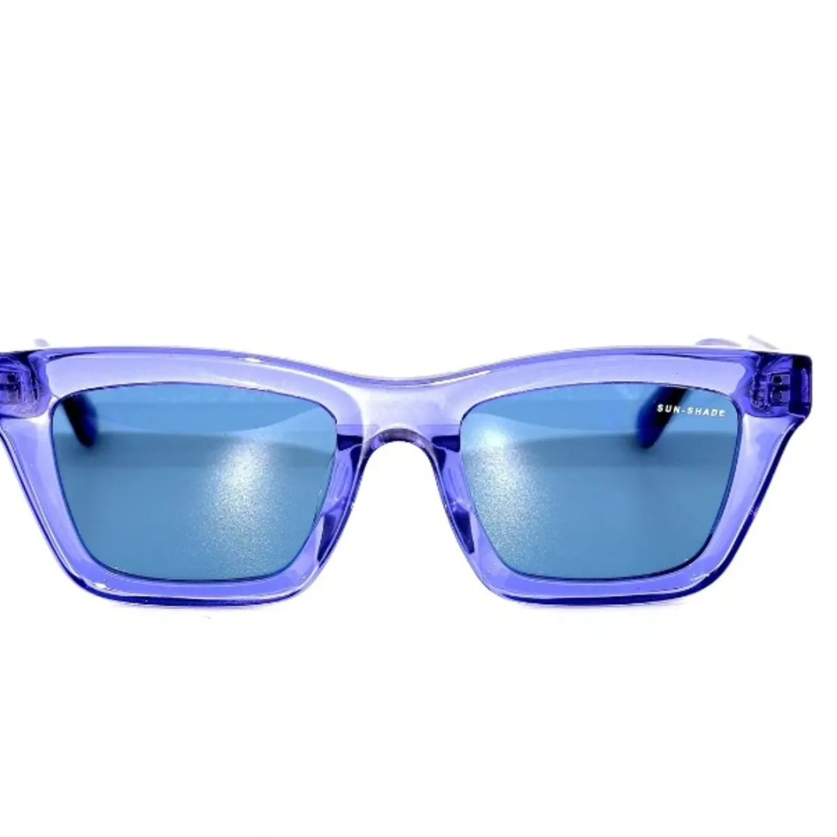 SUN SHADE - Lentes de sol de moda Europea -MIKO VIOLET - POLARIZADO AZUL