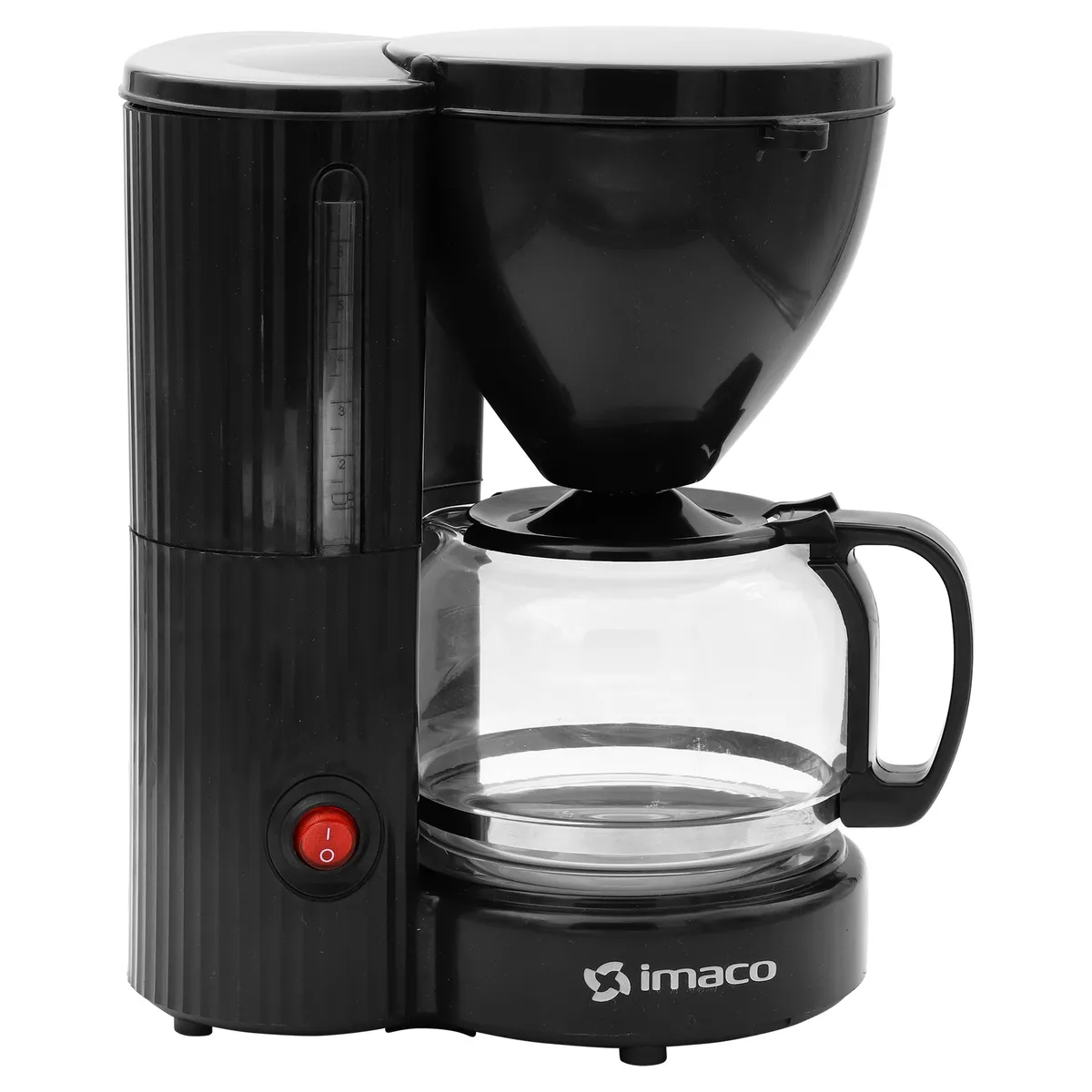 IMACO - Cafetera electrica 6 tazas  imaco icm608n - negro