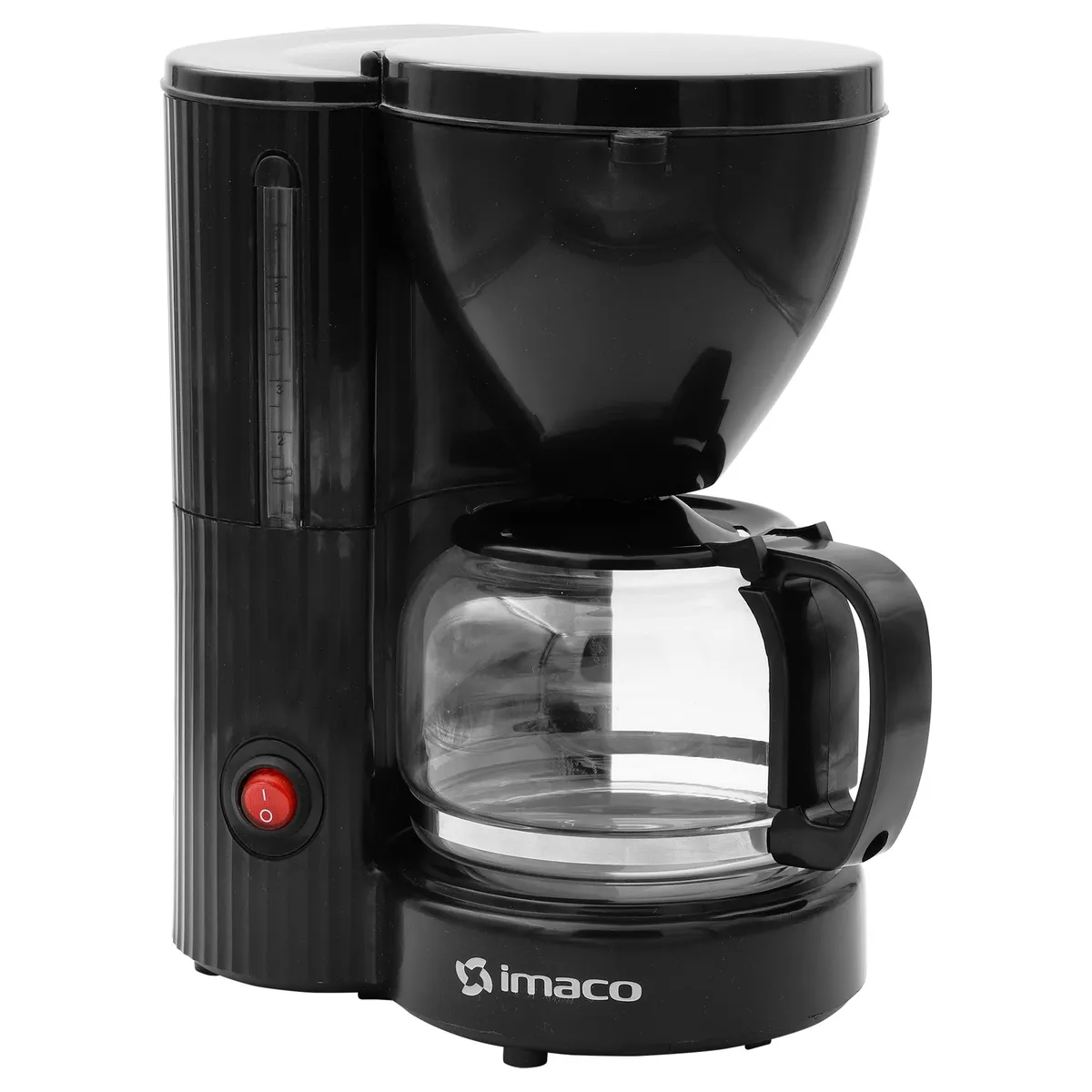 IMACO - Cafetera electrica 6 tazas  imaco icm608n - negro