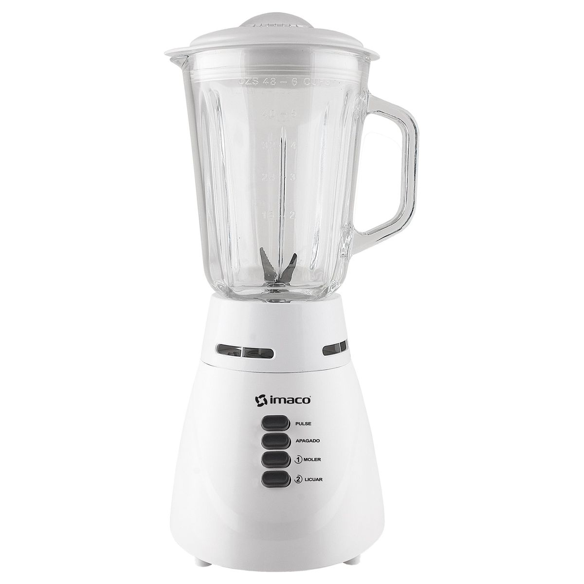 IMACO - Licuadora v/v 2 vel 1.5 litros 500w bl4125v imaco - blanco
