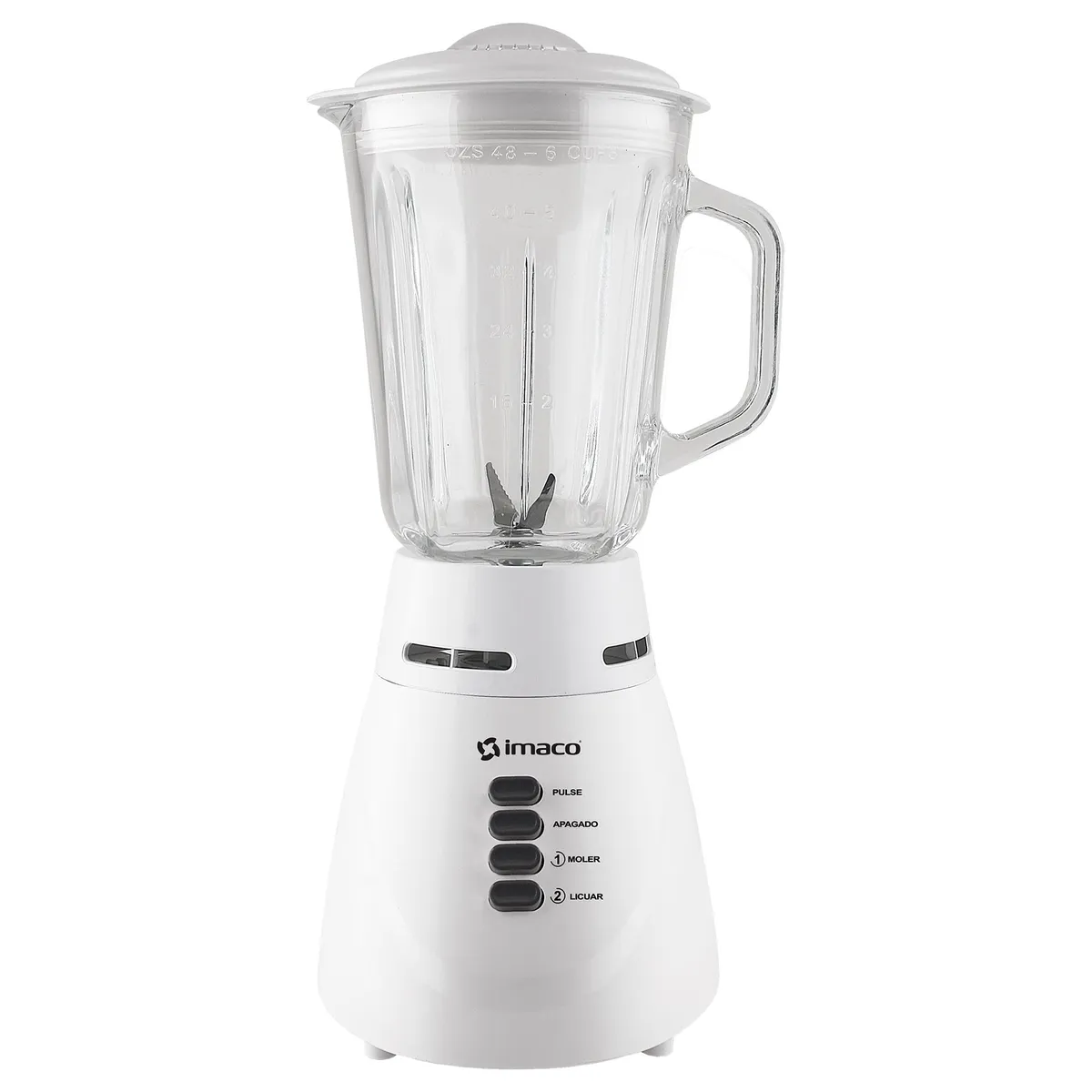 IMACO - Combo sandwichera 2 panes +Licuadora v/v 2 vel 1.5 lt 500w Imaco