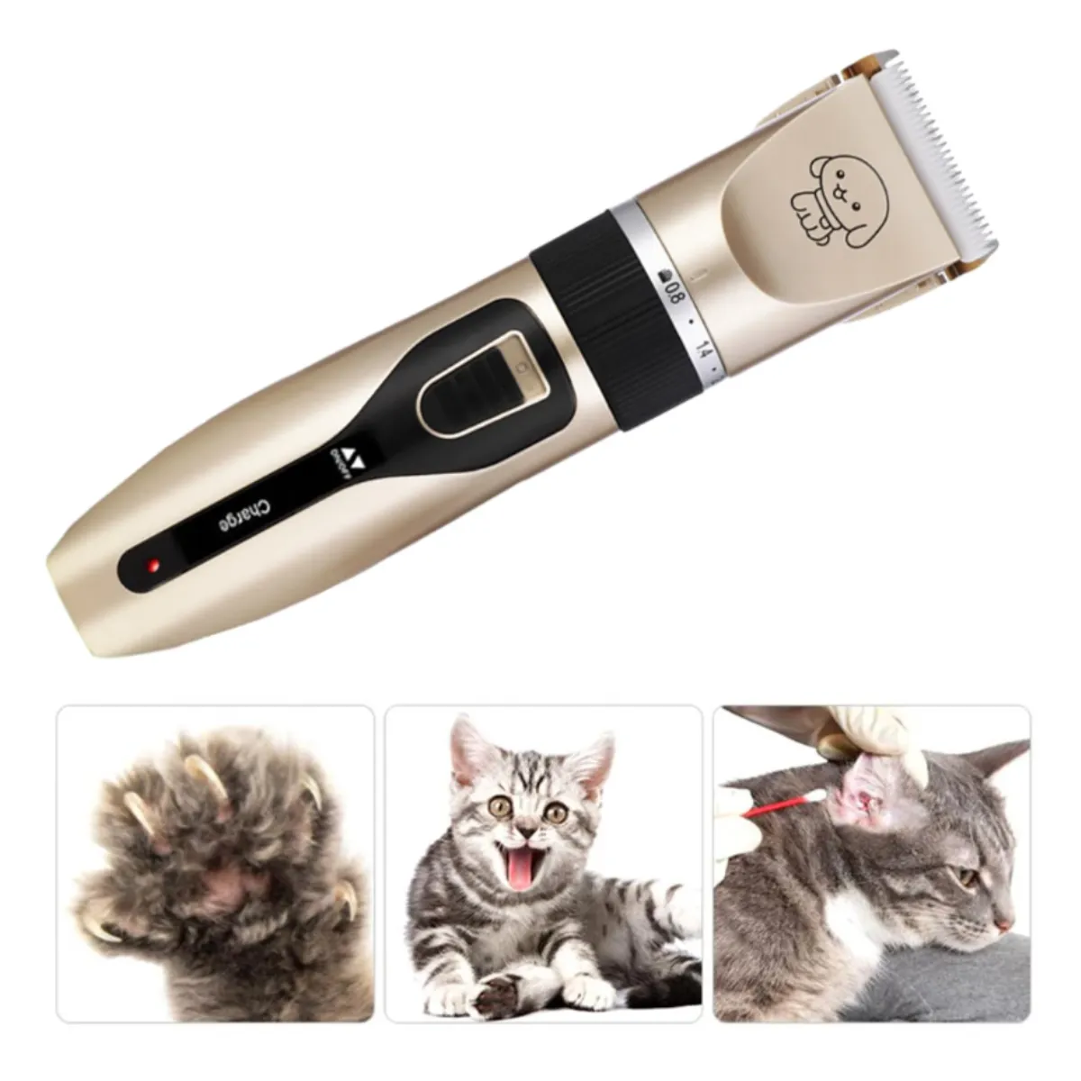 INSPIRA MARKET - Kit de cortador rasuradora para Mascotas