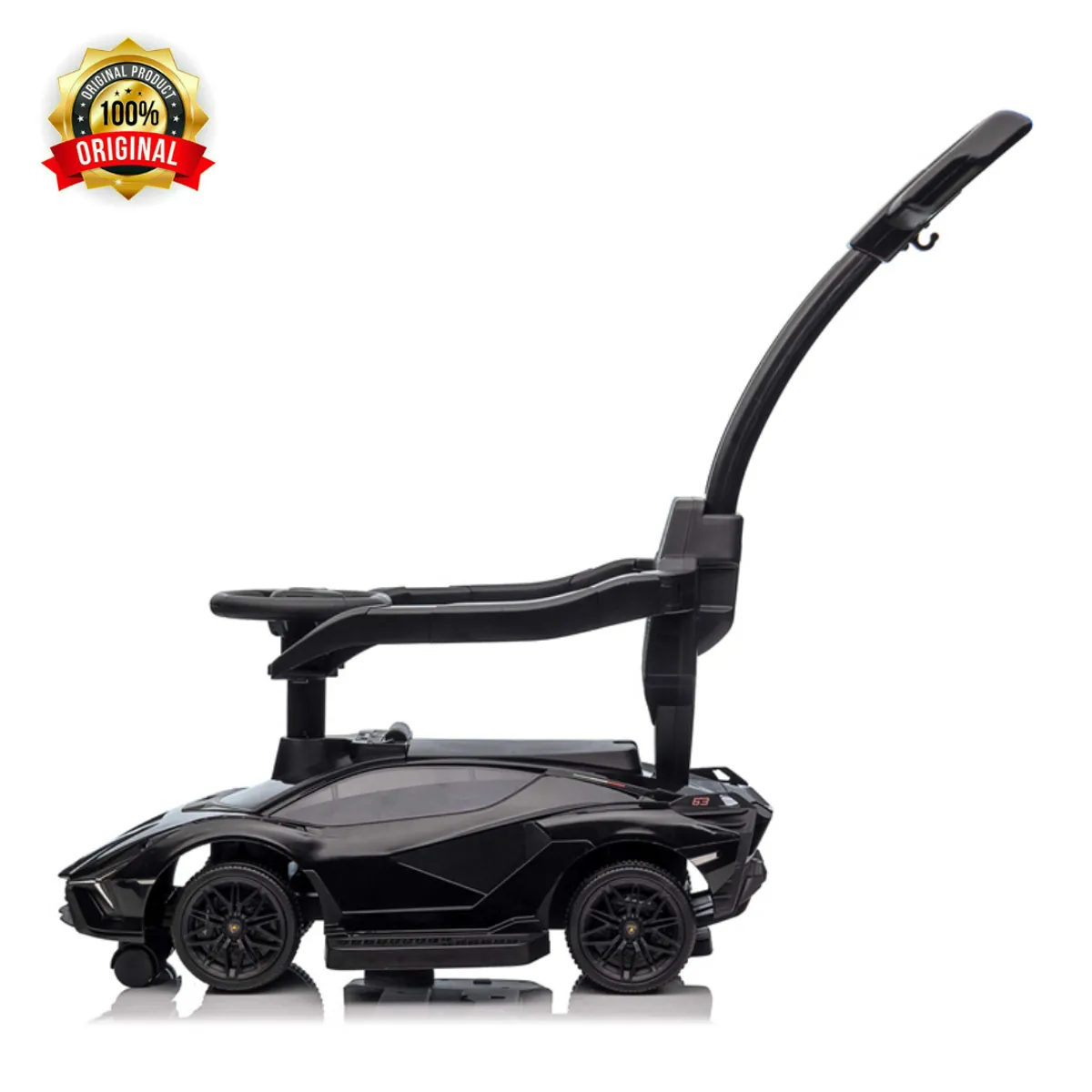 LAMBORGHINI - Carro CorrePasillos Lamborghini Sian Orig Licenciado Negro