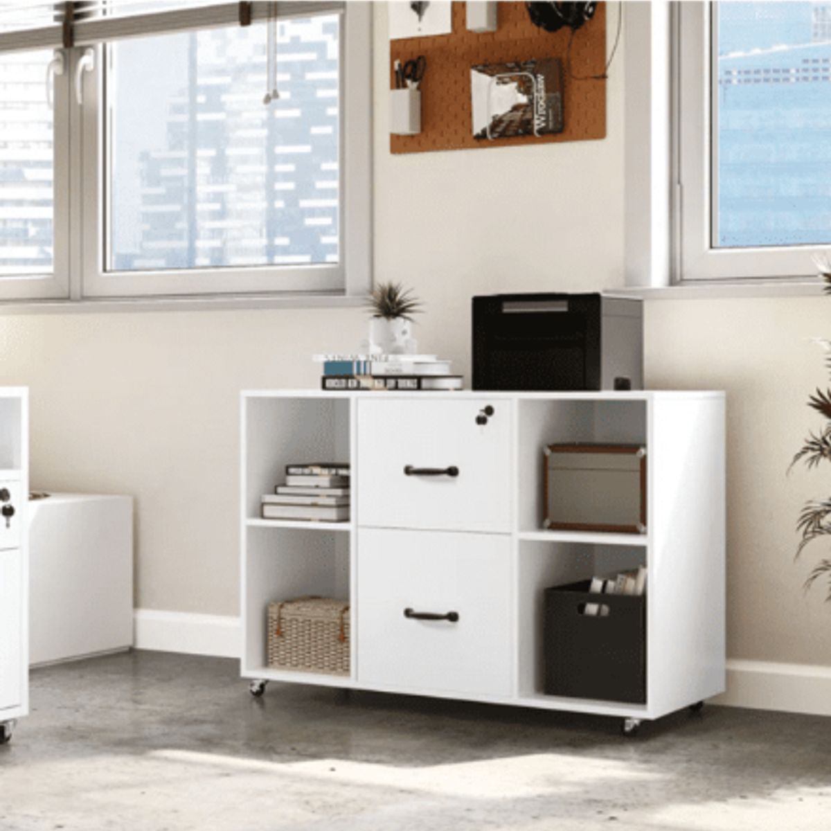 NACION MUEBLES - Archivador para oficina Danae Blanco NM