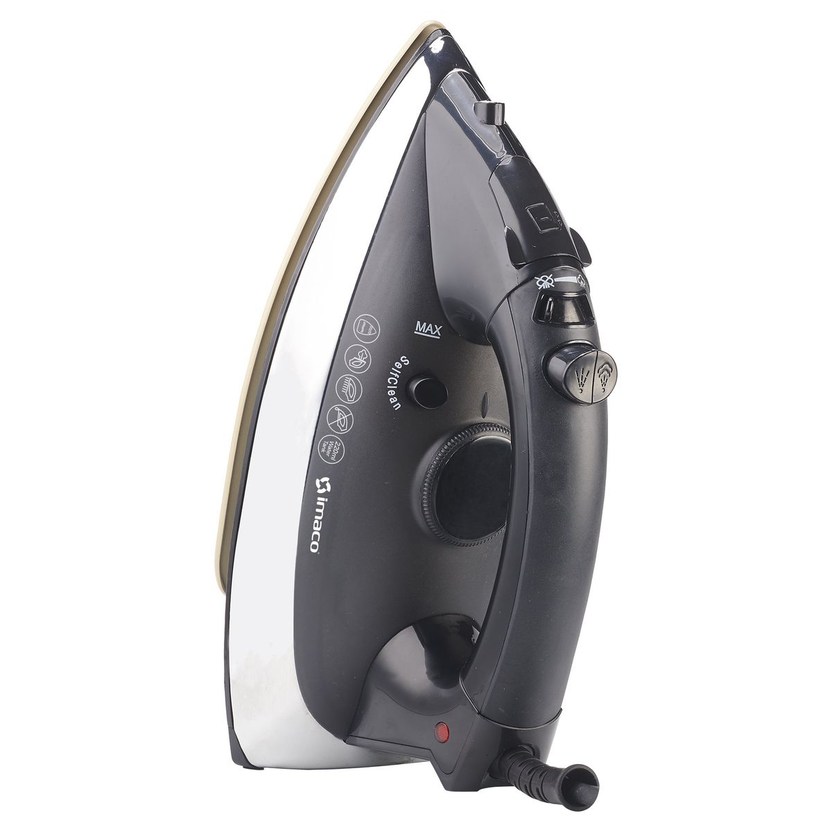 IMACO - Plancha a vapor con base cromada 2000w eta181 imacO