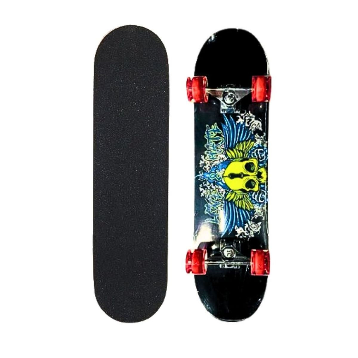 GENERICO - SKATEBOARD CON LUCES PARA  PRINCIPIANTES O ADOLECENTES