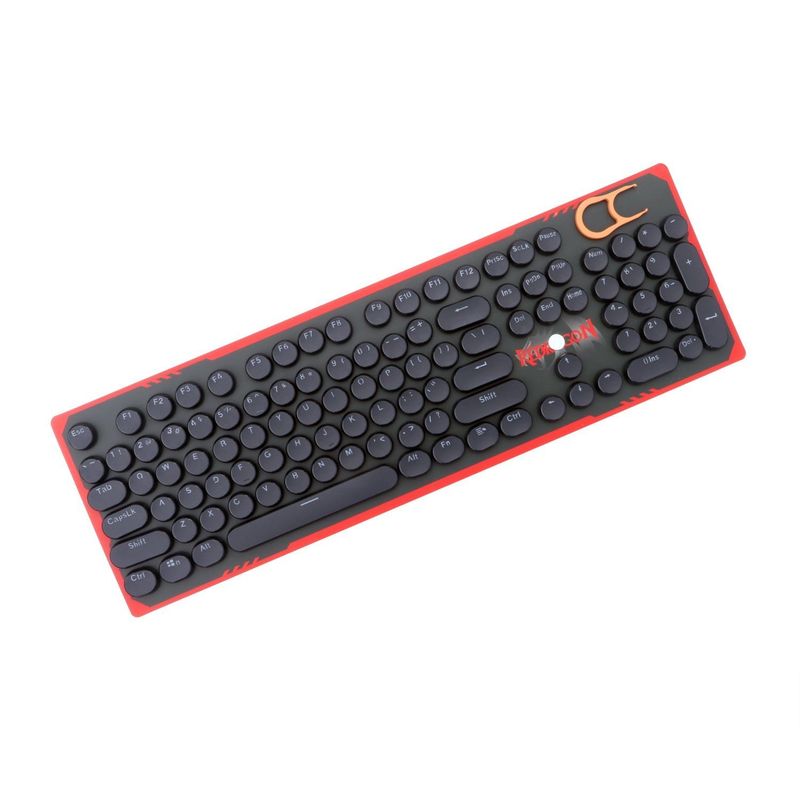 REDRAGON - KEY CAPS REDRAGON A106 104 BLACK ROUND
