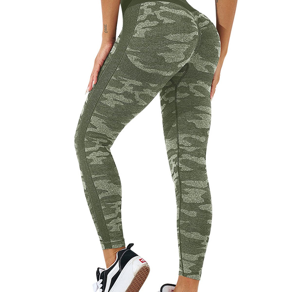 GENERICO - LEGGIN GYM PUSH UP CAMUFLADO