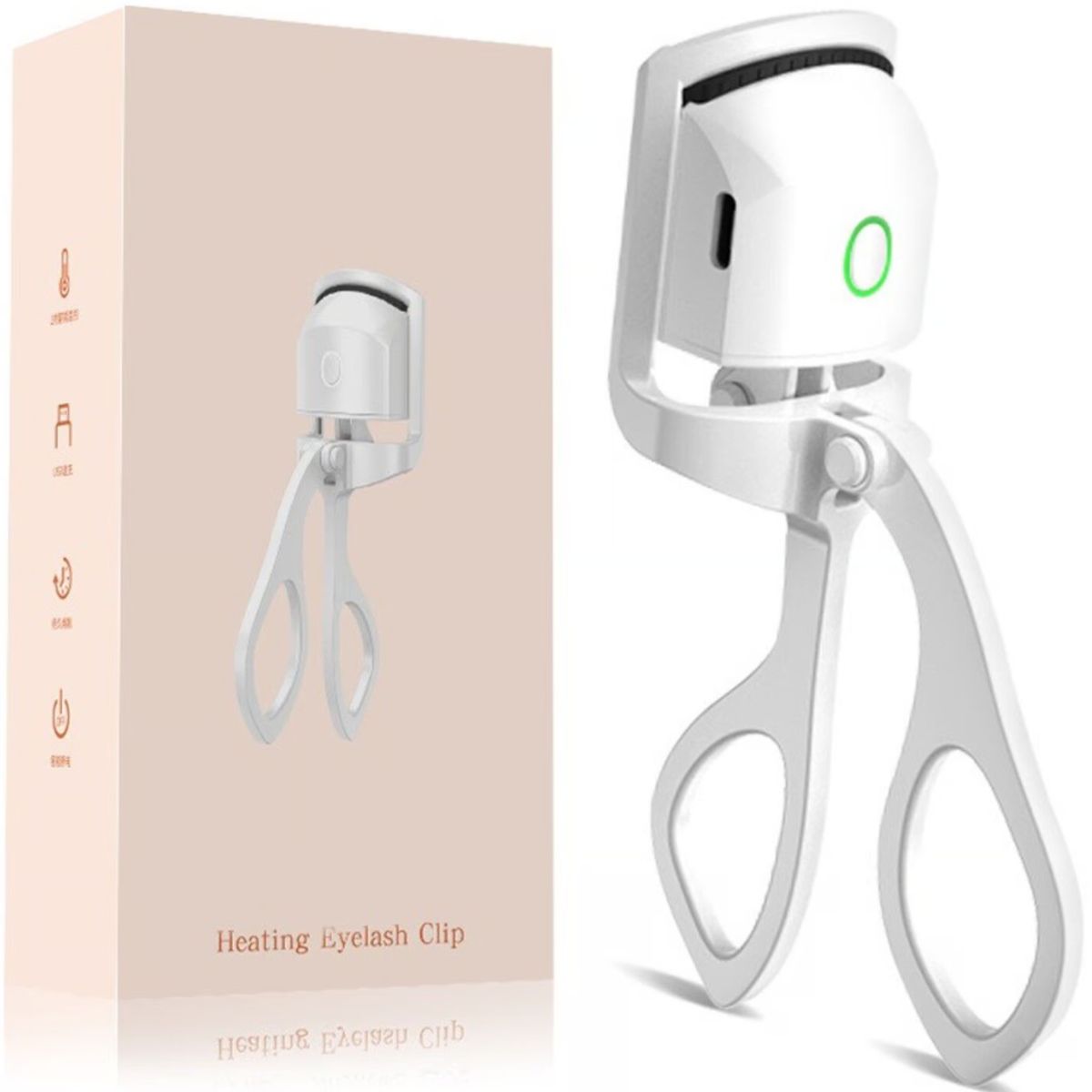 OEM - Rizador de Pestañas Eléctrico Blanco