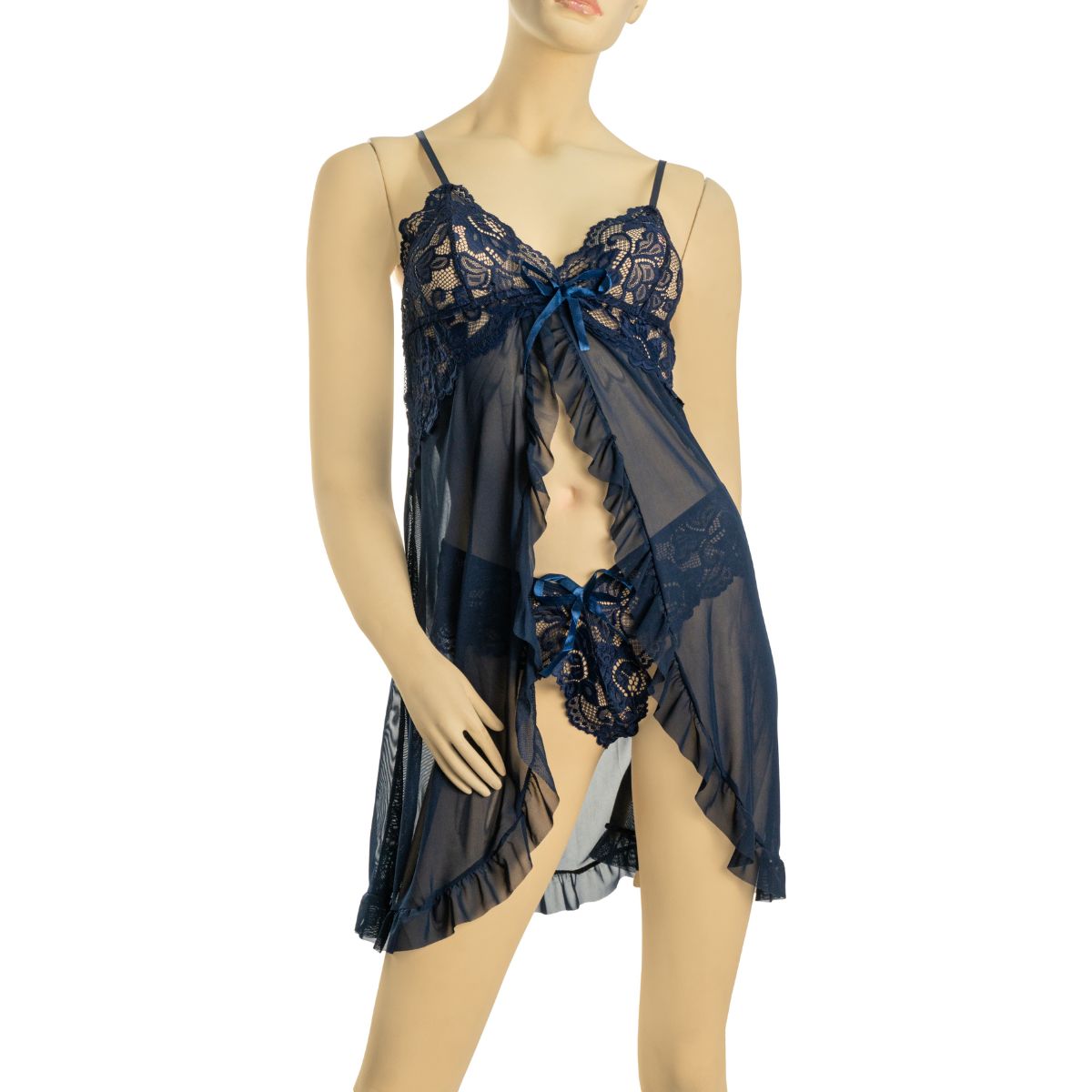 GENERICO - Lencería Erótica Babydoll con Diseño