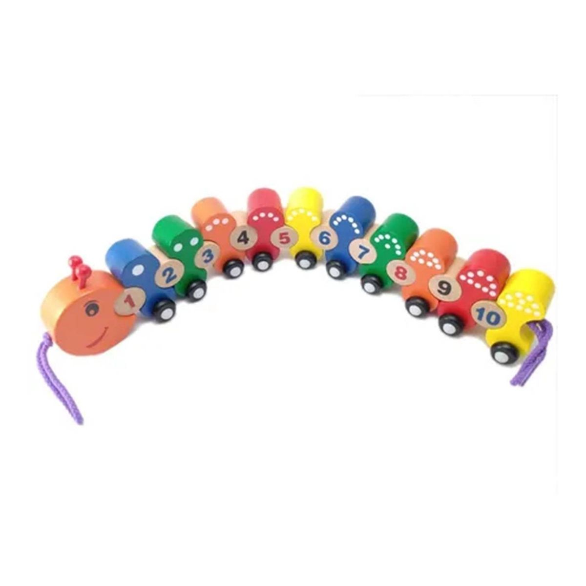 OEM - Tren Gusanito Didactico Numerico  Estimulacion Temprana.