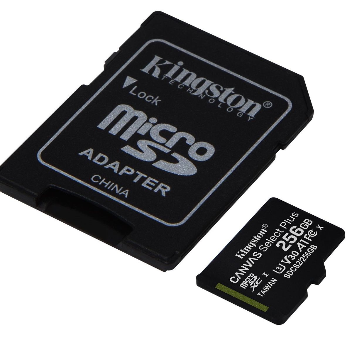 KINGSTON - Memoria Micro SD 256 GB Kingston Canvas Select Plus. Celular