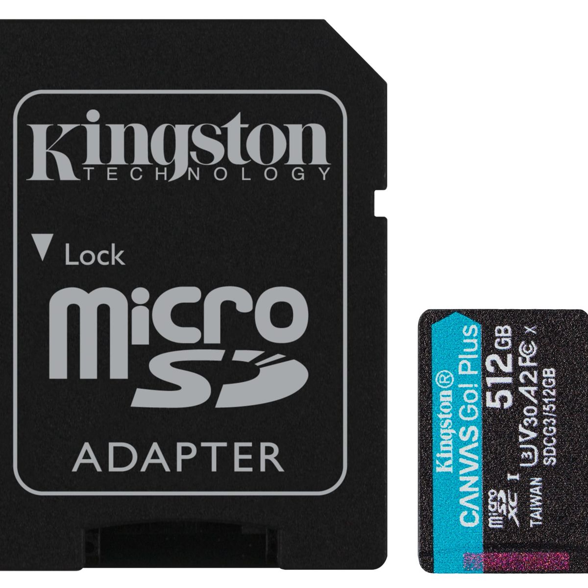 KINGSTON - Memoria Micro SD 512 GB Kingston Canvas Go Plus. Go Pro.Dron