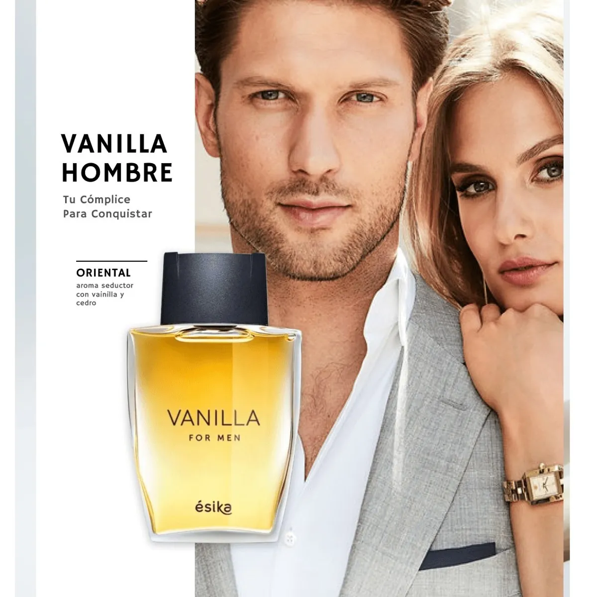 ESIKA - Vanilla Hombre Eau de Toilette 75 ml Esika for MEN Aroma Oriental