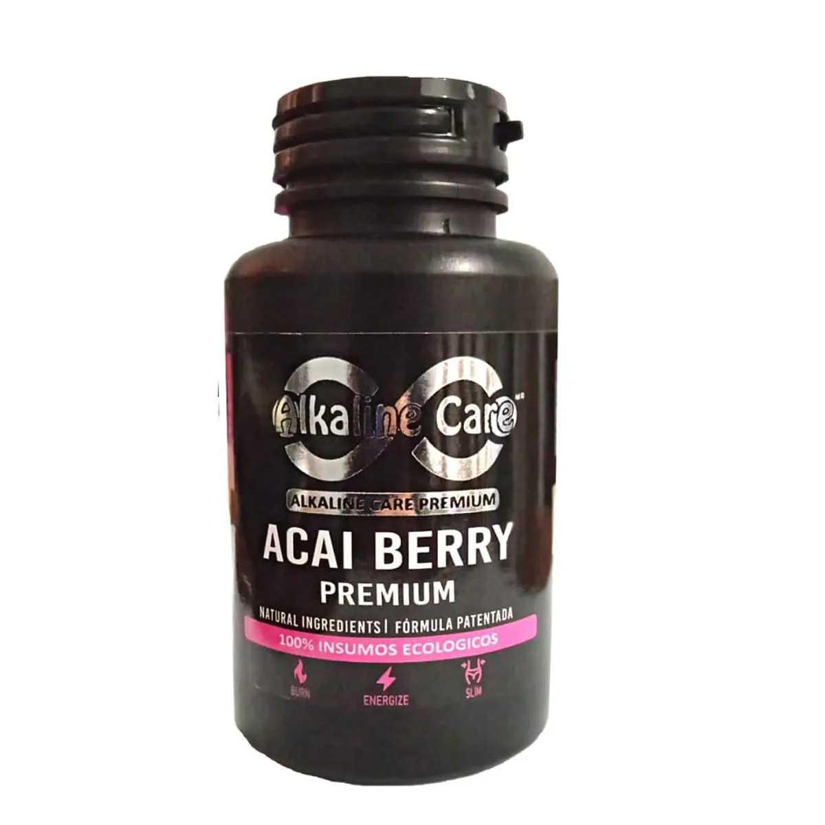 ALKALINE CARE - Acai Berry Atomizado 200 Capsulas Alkaline Care
