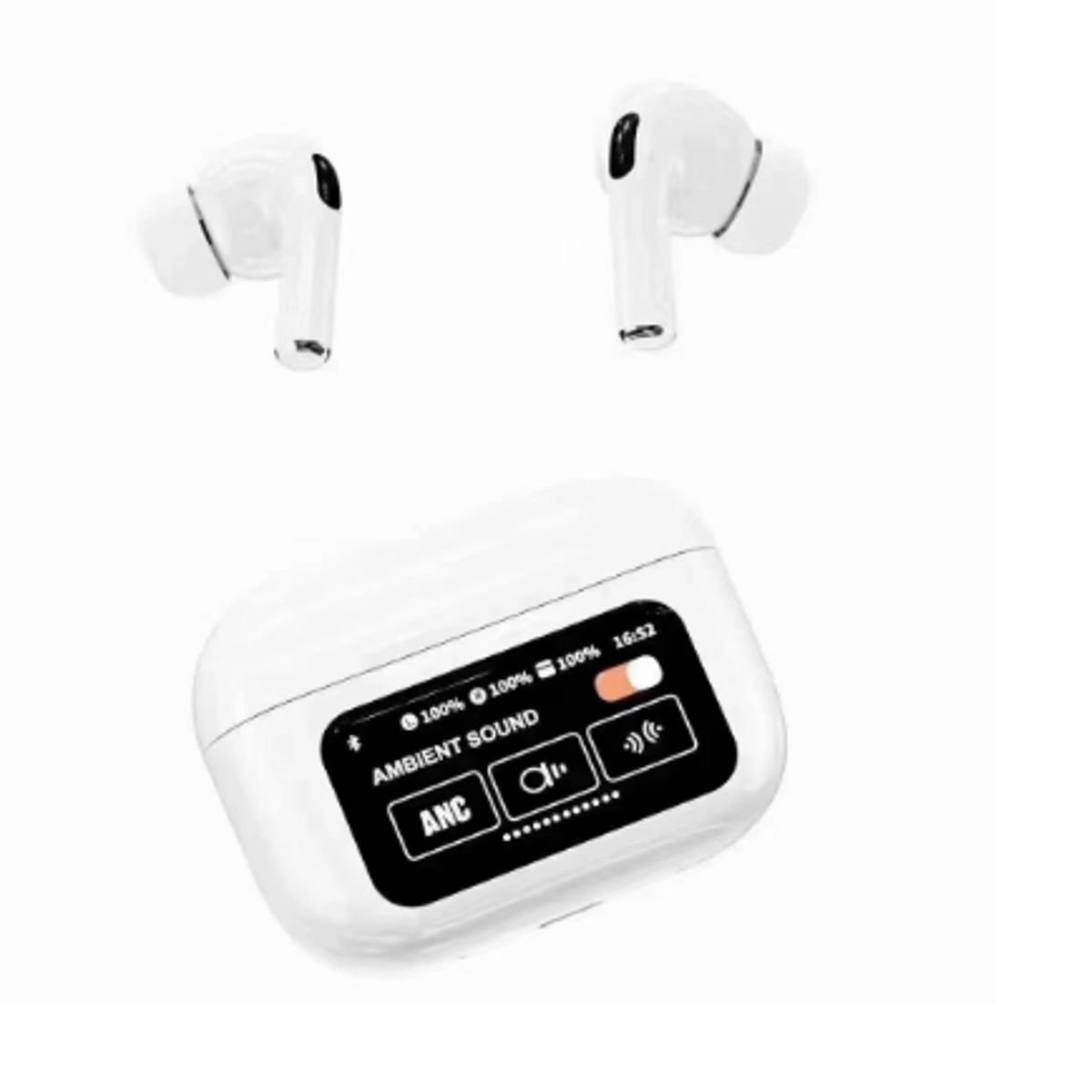 GENERICO - Audifono inalambrico ENC Pantalla Tactil A9 PRO