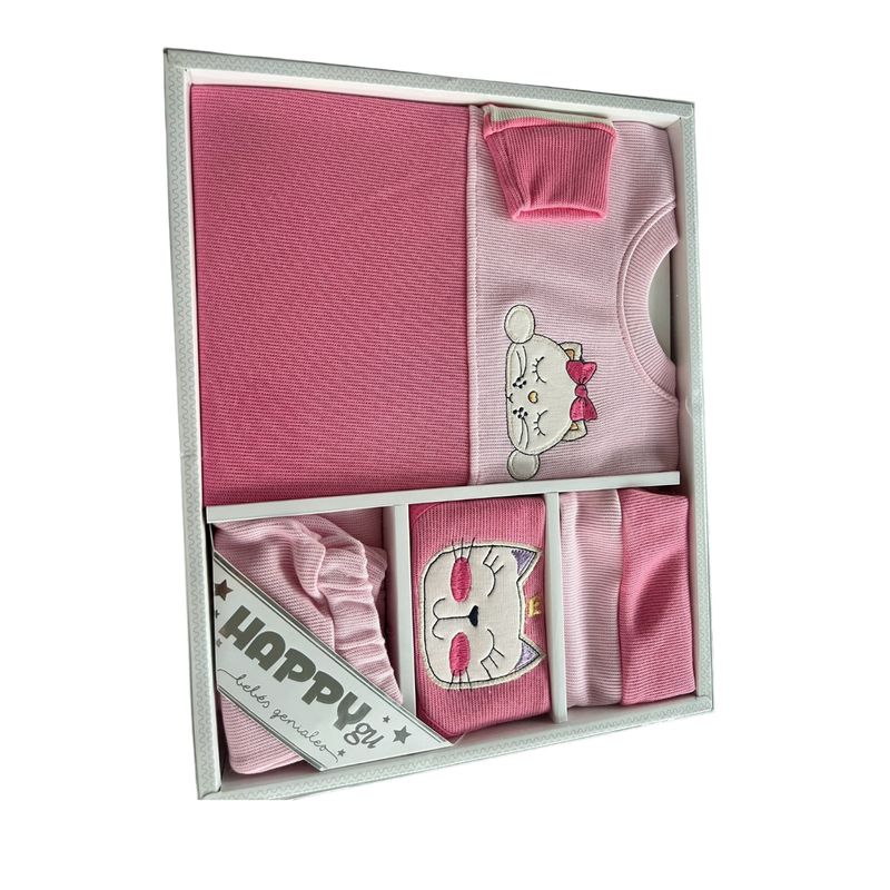 GENERICO - CONJUNTO PARA BEBE NIÑO/NIÑA 4 PIEZAS