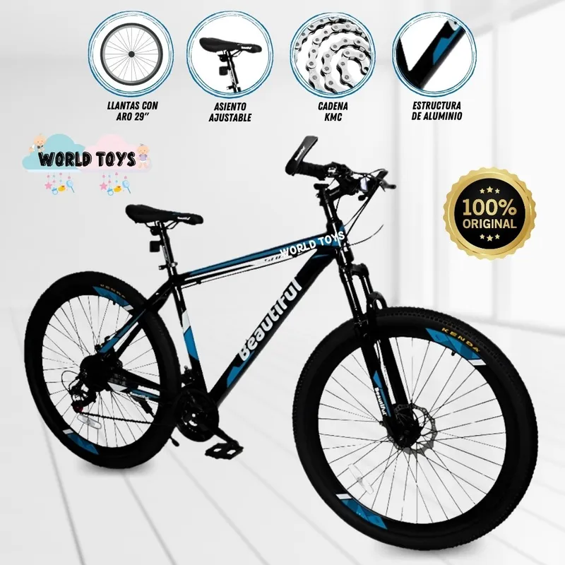 BEAUTIFUL - Bicicleta Aro 29 «AIR PUR» Edición Limitada Blue