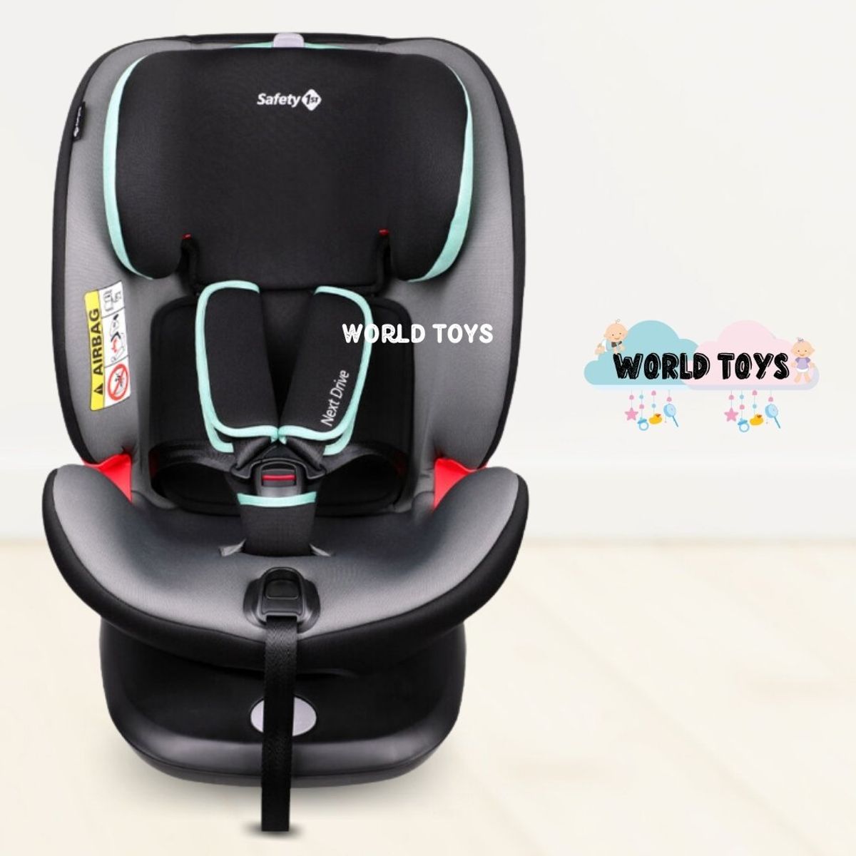 IMPORTADO MC - Silla de Auto «NEXT DRIVE» Edición Limitada Turquesa